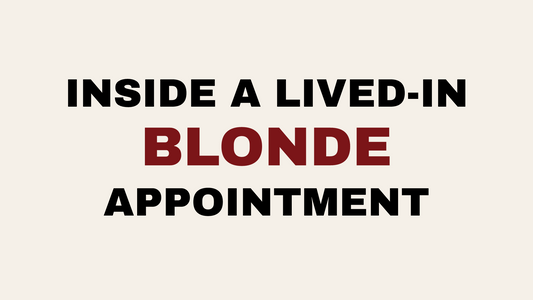Lived-in blonde appointment at seb did this hair, Stepney SA.
